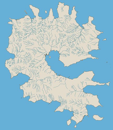 Rapa Iti Island - Other Precision Map (Ikonos Image) Hydrography Layer (1-55,000) Modified