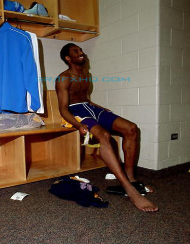PHILADELPHIA - JUNE 10: Kobe Bryant #8 of the Los Angeles Lakers sits at his 