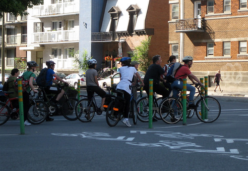 pack of cyclists