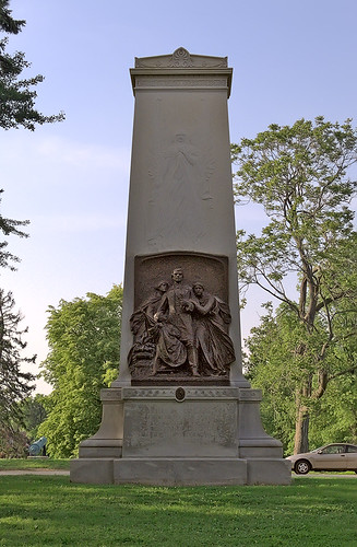 Confederate Monument, in Forest Park, Saint Louis, Missouri, USA - front