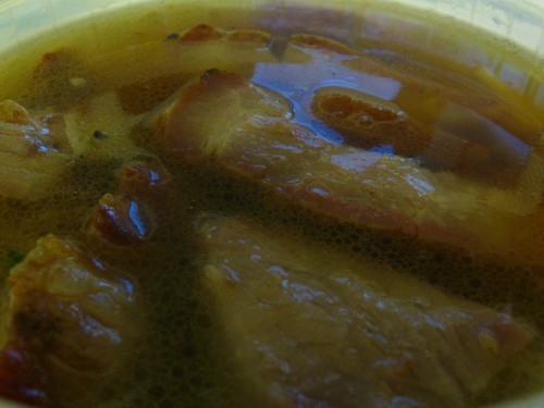 Salty Pork Udon Soup