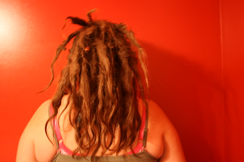 Dreads In A Ponytail