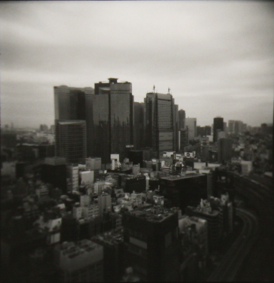 Tokyo from the hotel room.