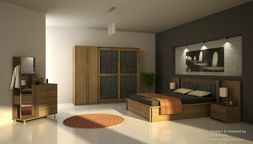 Dila - Bedroom Furniture Rendering