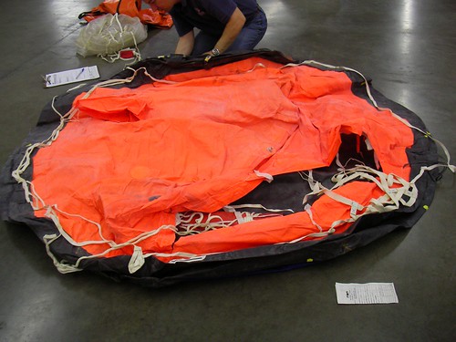 Raft deflated