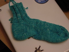 Mommy's first sock