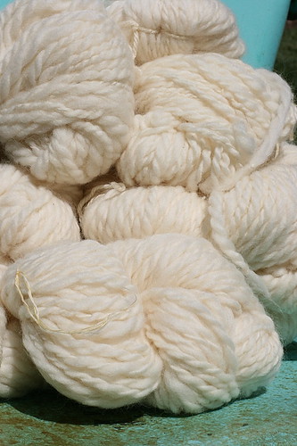 Close up uf wool