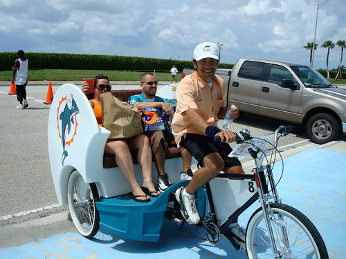 Rides before and after all Miami Dolphins Games!