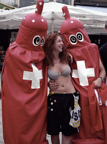Swiss Fans at the 2006 World Cup