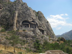 The
tombs