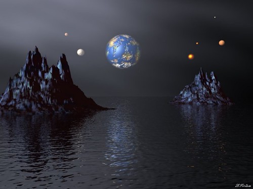 wallpaper earth 3d. 3D Wallpaper Earth and difrent Planets with it and nice wat