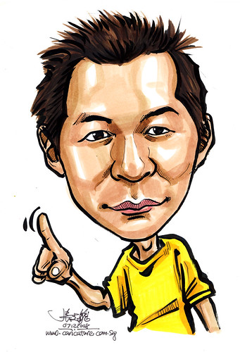 Caricature for Singapore Armed Forces 3