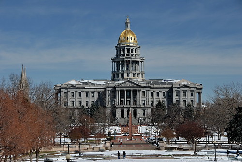 Colorado State Capital (telephoto)