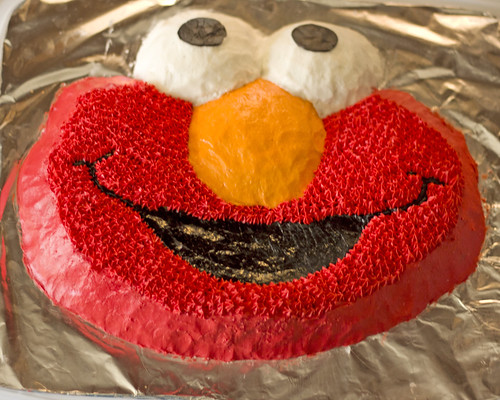 The Elmo Cake