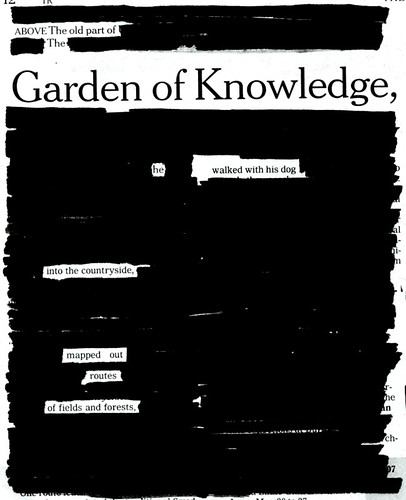 OUTSIDE THE GARDEN OF KNOWLEDGE