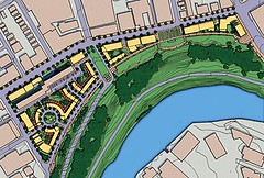 Riverview HOPE VI plan (courtesy Goody Clancy)