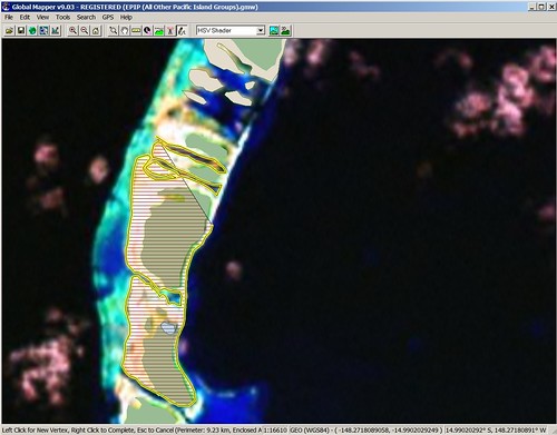 Atoll Digitizing - Second Layer Island Polygon