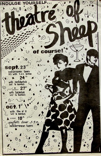 theatre of sheep band poster