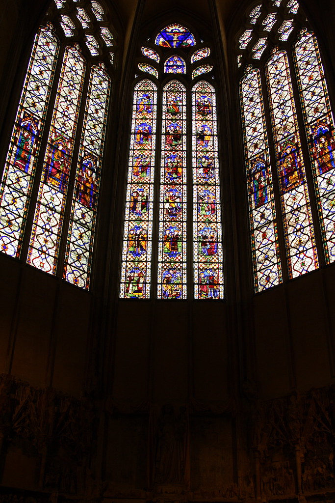 Narbonne Church Stained Glass 2