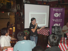 Sharing the the Yahoo! Developer Network with RP developers - photo by Jem Seow