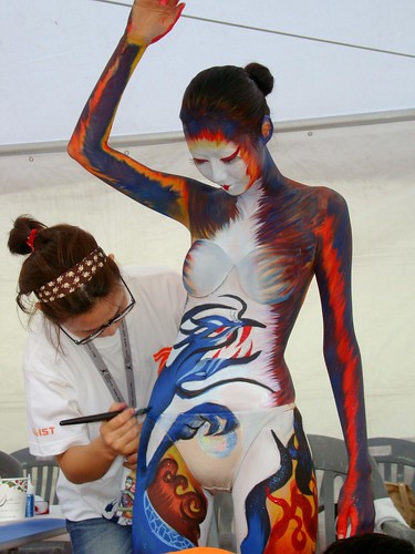 World Bodypainting Festival Asia . Day Two