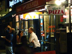 Late night at Famous Joe's Pizza. by hfabulous, on Flickr