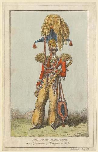 Military Dandyism or a Specimen of Hungarian Taste (1815 to 1820)