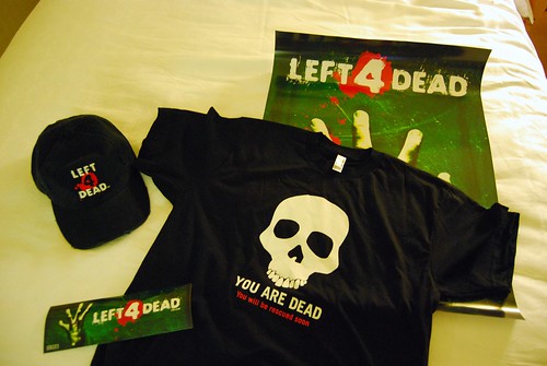 Left 4 Dead Poster, camiseta, gorra y banner