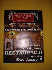 Georgian Restaurant, Cracow