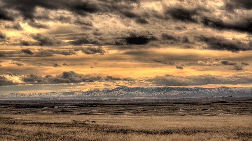 HDR photo of the Owyhee Mountains