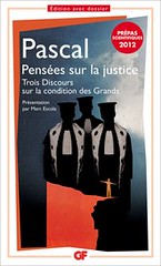 Pascal_Pensées sur la Justice_GF