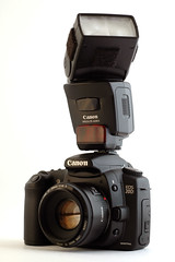 Camera With External Flash