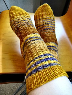 Ravelry: Two at Once, Toe-Up Magic Loop Socks pattern by ...