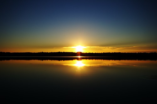 Sunset on Beaver Lake