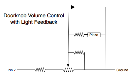 doorknob volume circuit diagram