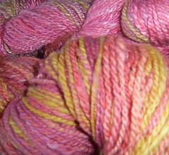 Safflower yarns