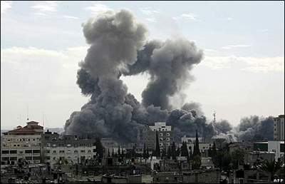 Raids on Gaza