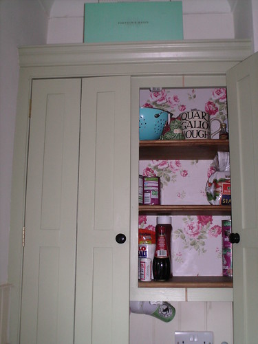 wallpaper cath kidston. Larder cupboard, Cath Kidston
