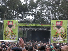 Beck performing at Outside Lands festival