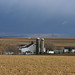 Amish Farm Before Storm