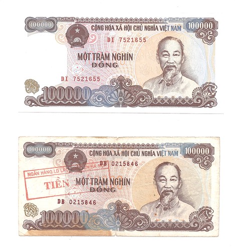 Counterfeit Vietnamese Dong