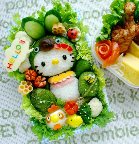 I love Hello Kitty sushi