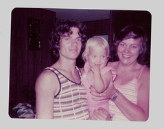 dad, mom, and me