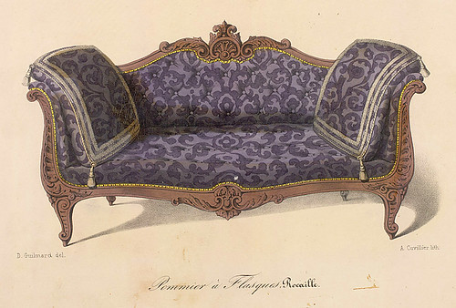 014-Sofa estilo Renacimiento Rococo