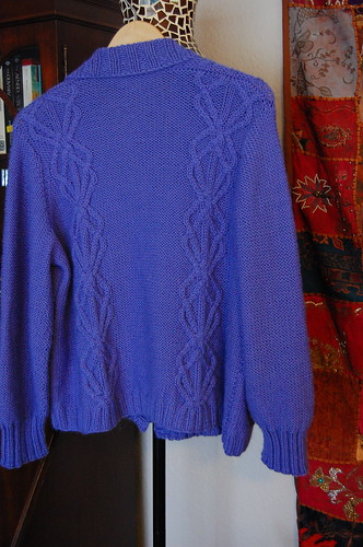 Mom's Cabled Cardi