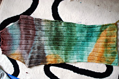 sleeve dyed for beret