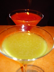 Apple and Pomegranate Martinis