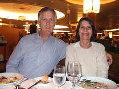 Mike and Lisa at 1st Dinner