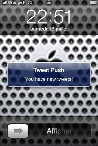 tweet push
