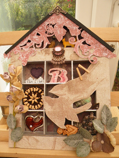 Heart of the Home shadow box